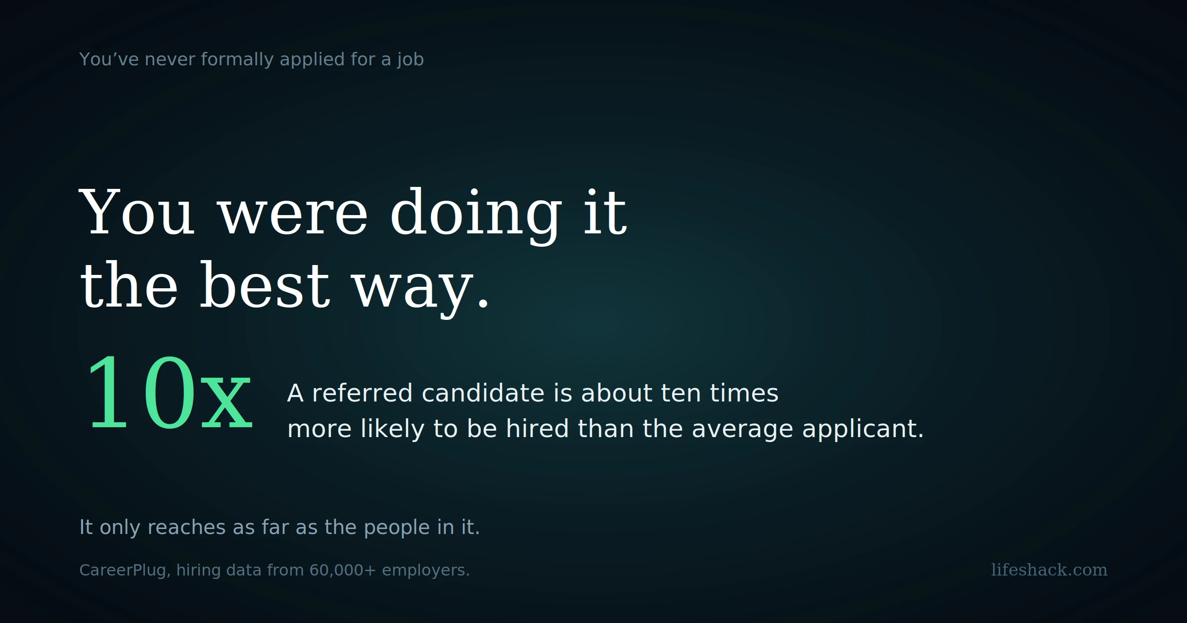 You've Never Formally Applied for a Job. Here's How It Works Now.